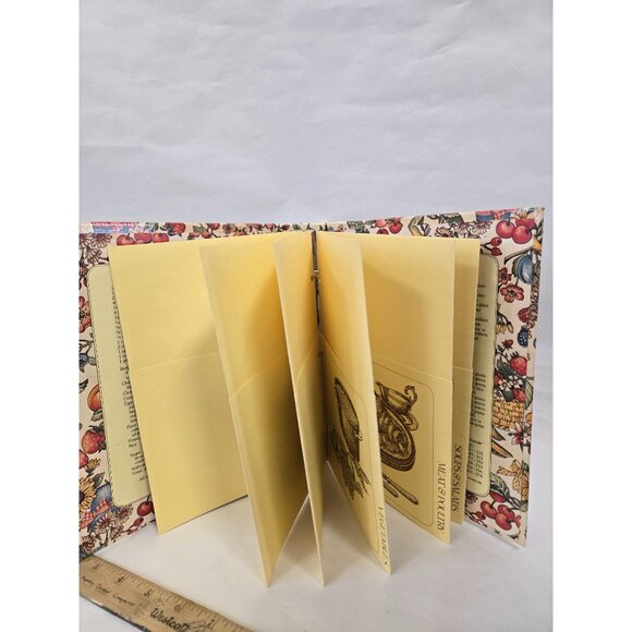 Kitchen Klips Recipe File Book Barnes And Noble 1980's - Picture 6 of 9